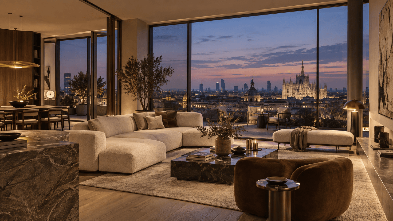 Interno immobiliare contemporaneo